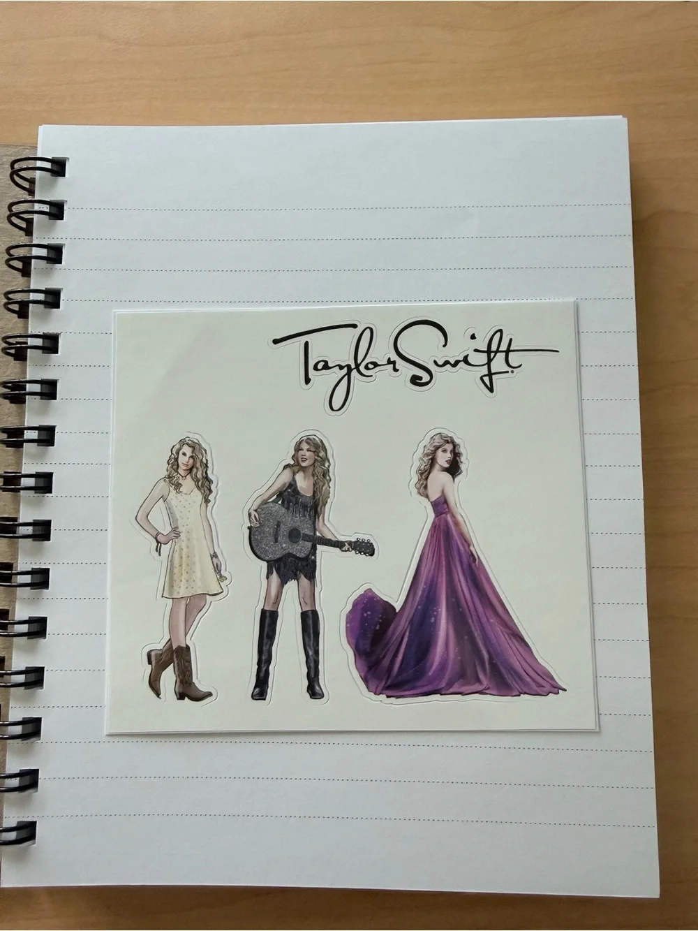 Taylor Swift speak now notebook set